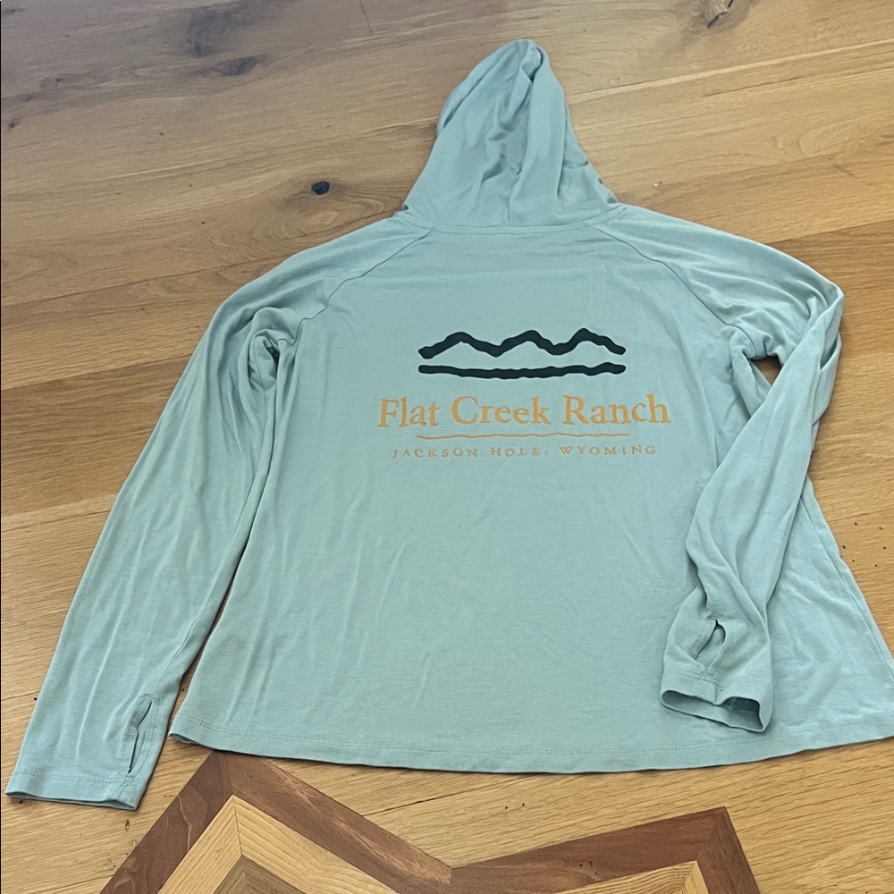 Flat Creek Ranch Graphic lightweight hoodie